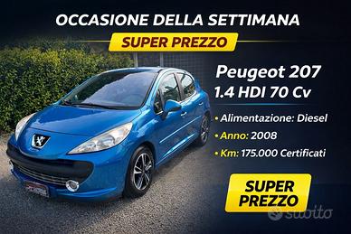 Peugeot 207 1.4 HDi 70CV 5p.