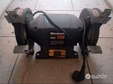 Smerigliatrice combinata da banco Einhell DSC 150