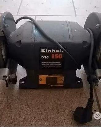 Smerigliatrice combinata da banco Einhell DSC 150