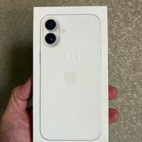 iPhone 16 Plus Silver 128 GB Batteria 100%