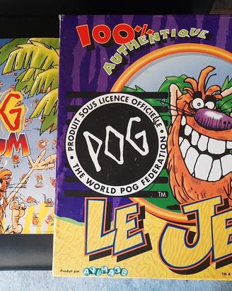 POG caps 1996 + plancia gioco 