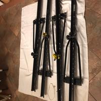 4 porta bici da tetto auto