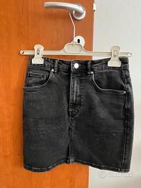 Minigonna jeans Zara taglia S