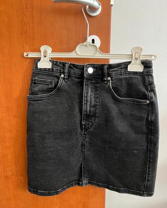 Minigonna jeans Zara taglia S