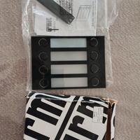 Frontale 4 pulsanti, Alpha, nero 1168/14