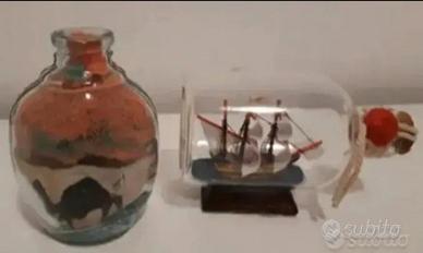 3 OGGETTI IN VETRO