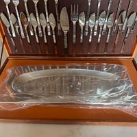 Servizio da pesce 27 pezzi, acciaio. Made in Italy