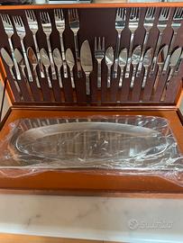 Servizio da pesce 27 pezzi, acciaio. Made in Italy