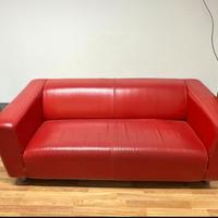 Divano stile anni 70 ecopelle