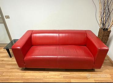 Divano stile anni 70 ecopelle