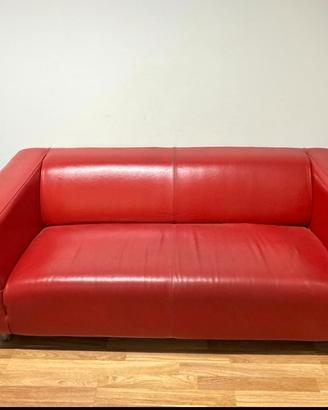 Divano stile anni 70 ecopelle