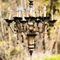 Lampadario a sospensione vintage