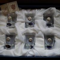 Bicchieri liquore Cristalleria Acampora