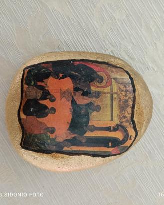 Icona religiosa foglia oro