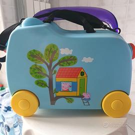 VALIGIA NUOVA RIGIDA CAVALCABILE PEPPA PIG 30 €