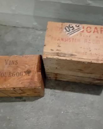 CASSETTE IN LEGNO VINTAGE
