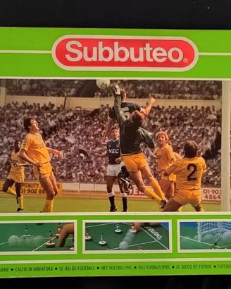 gioco Subbuteo completo + 4 squadre + campo gommat