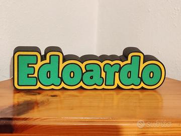 Lampada LED Personalizzata con Nome | 3 colori