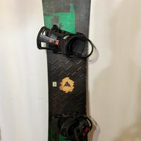 Snowboard Burton - Radius Flat Top Men’s e attacch