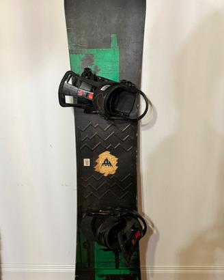Snowboard Burton - Radius Flat Top Men’s e attacch