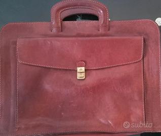 Borsa The Bridge Vera pelle professionale uomo