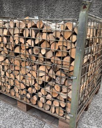 Cassa in ferro richiudibili per legna o altro