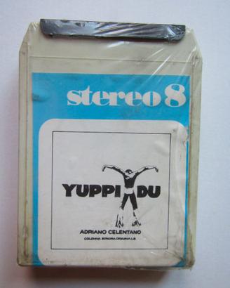 Cassetta Yuppi Du stereo 8 blisterata