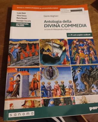 Divina commedia libro scastico zanichelli