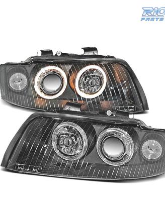 FARI ANGEL EYES AUDI A4 B6 00-04 A HALOGENI FONDO 