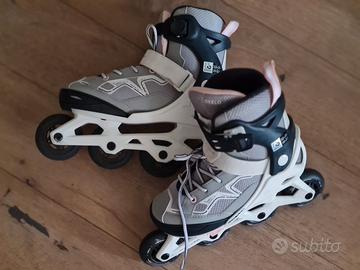 Pattini roller Decathlon 32-35 come nuovi