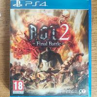 Gioco PS4 AoT 2 final battle