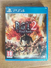 Gioco PS4 AoT 2 final battle
