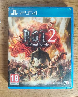 Gioco PS4 AoT 2 final battle