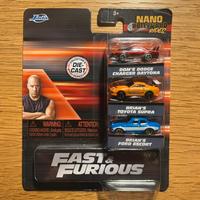 Modellini Fast and Furious nano Hollywood rides
