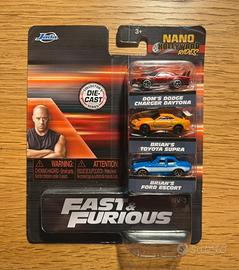 Modellini Fast and Furious nano Hollywood rides