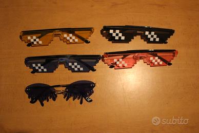 Occhiali Pixel + Occhiali a Lacrima