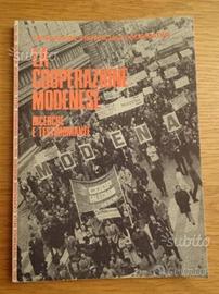 Libro "la cooperazione modenese". 1975