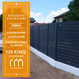 Recinzioni listoni steccato Frangisole Frangivento