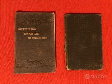 Antichi libri liturgia dei defunti