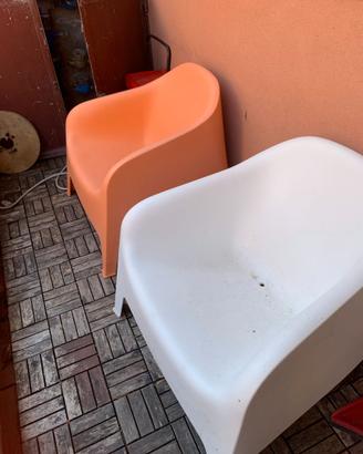 3 poltrone da giardino IKEA SKARPÖ