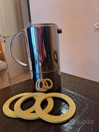 GIANNINI Caffettiera 9 tz in acciaio MADE IN ITALY