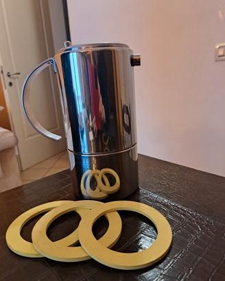 GIANNINI Caffettiera 9 tz in acciaio MADE IN ITALY