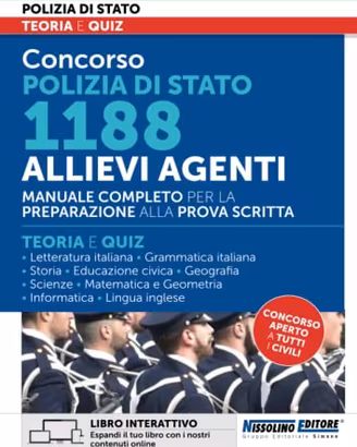 Concorso 1188 Allievi Agenti Polizia di Stato