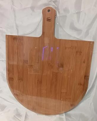 Pala-tagliere per pizza in legno coltello AMC