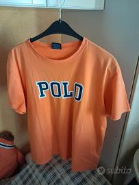 maglia arancione Polo ralph lauren