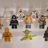 Lotto 18 minifigures Lego star wars