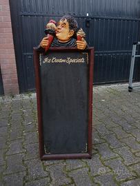 lavagna per menù gelati