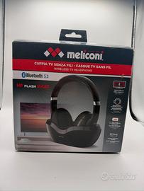 Meliconi HP Flash Cuffie Bluetooth TV con base