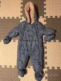 Tutina invernale bimbo 2-4 mesi