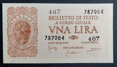 Buono una lira 1935, per collezionismo